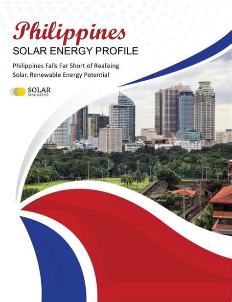 Philippines Solar Energy Profile: Philippines Falls Far Short of.